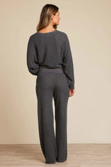 Luxeblend Waffle Knit Ankle Pant
