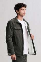 Malibu Collection® Corduroy Shirt Jacket