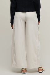 Matte Sateen Palazzo Pant