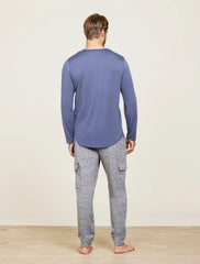 Malibu Collection® Butterchic Long Sleeve Henley