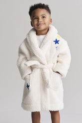 Brushed CozyChic® Toddler Embroidered Planet Robe