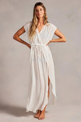 Tulip Hem Maxi Dress