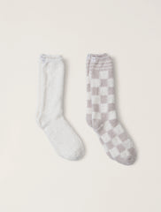 CozyChic® Checks & Stripes Sock Set