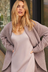 CozyChic® Chenille Shawl Cardi