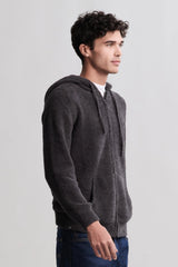 CozyChic® Unisex Skull & Bones Zip Up Hoodie