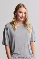 Ultra Soft Jersey Short Sleeve Boxy Tee