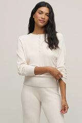 CozyChic Ultra Lite® Scallop Dolman Henley