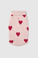 CozyChic® Heart Print Pet Sweater