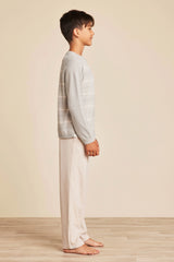 CozyChic Ultra Lite® Heathered Stripe Raglan Pullover