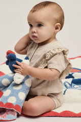 CozyChic Ultra Lite® Baby Set with Cotton Eyelet Ruffle