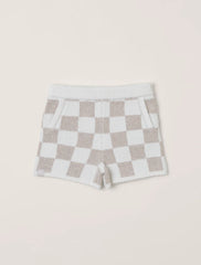 Toddler CozyChic® Cotton Checkered Short