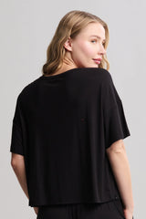 Ultra Soft Jersey Short Sleeve Boxy Tee