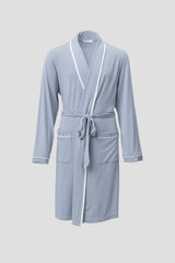 Malibu Collection® Youth Soft Jersey Piped Robe