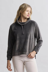 LuxeChic® Funnel Neck Pullover