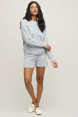 CozyChic Ultra Lite® Seamed Pullover and Short Set