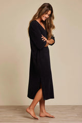 CozyTerry® Double V Neck Caftan