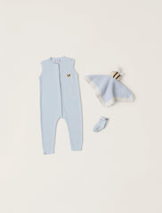 CozyChic Ultra Lite® Baby Bee Onesie Set