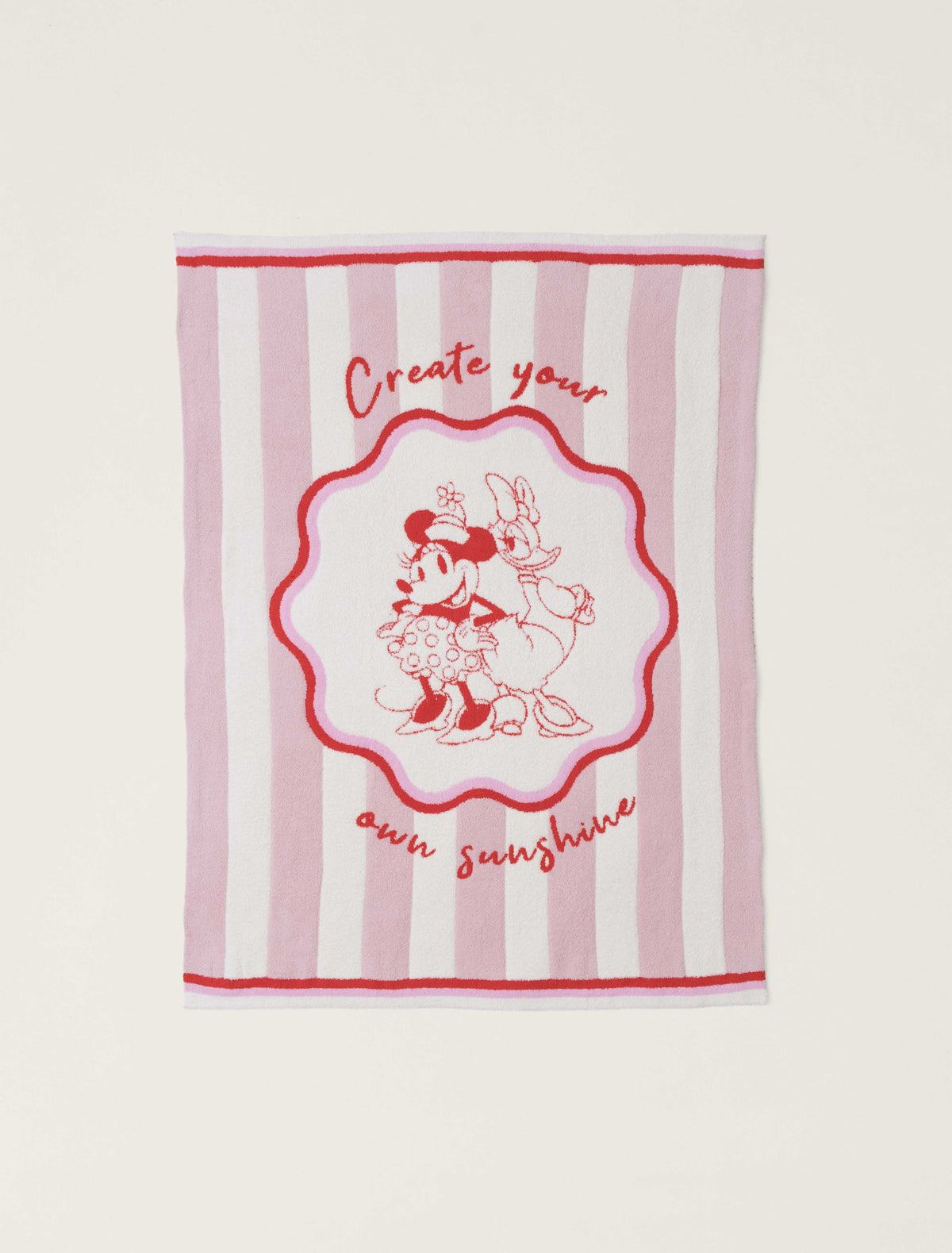 CozyChic® Disney Minnie And Daisy Stripe Blanket