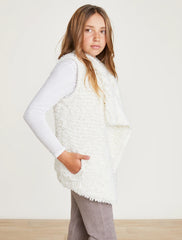 CozyChic® Youth Loop Fringe Cascading Vest
