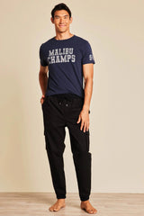 Malibu Collection® Cotton Twill Cargo Jogger