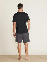 Malibu Collection® Cotton Modal V-Neck Basic Tee