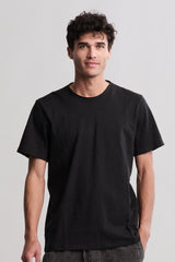 Malibu Collection® Slub Cut Neck T-Shirt