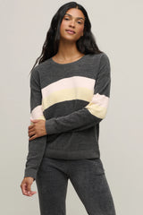CozyChic Ultra Lite® Wavy Colorblock Pullover