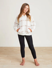 CozyChic® Girl’s Plaid Jacket