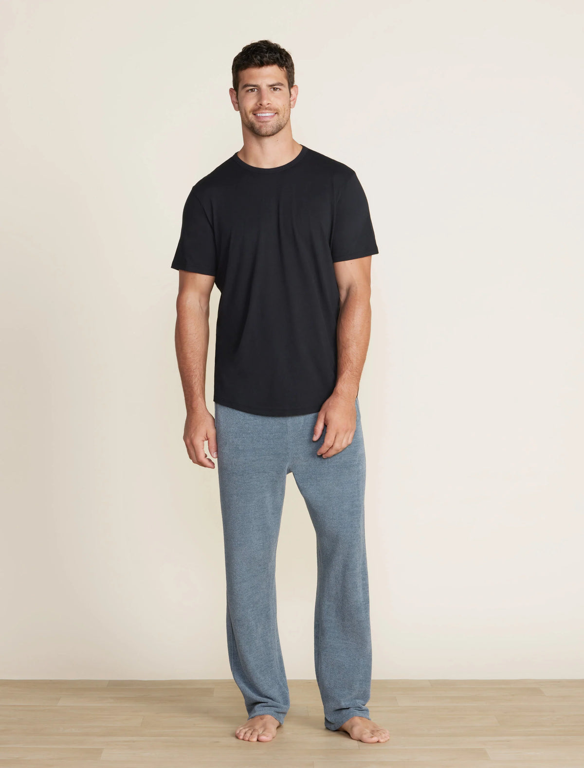 Malibu Collection® Short Sleeve Cotton Modal Crew