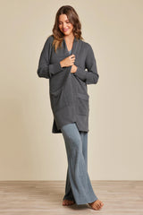 Luxeblend Waffle Knit Cardigan