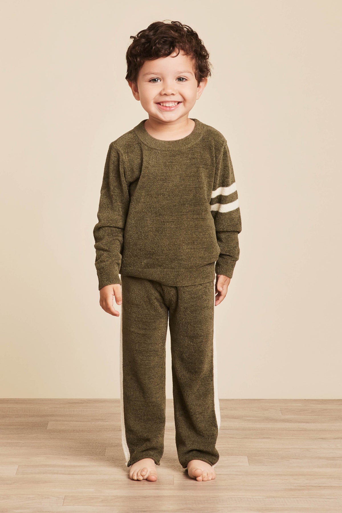 CozyChic Ultra Lite® Toddler Pullover with Contrast Stripes