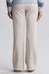 Stretch Cord Wide Leg Pant