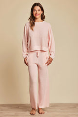 Luxeblend Waffle Knit Pullover