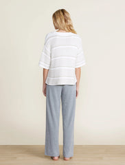 Boucle Striped Pullover