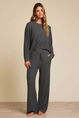 Luxeblend Waffle Knit Ankle Pant