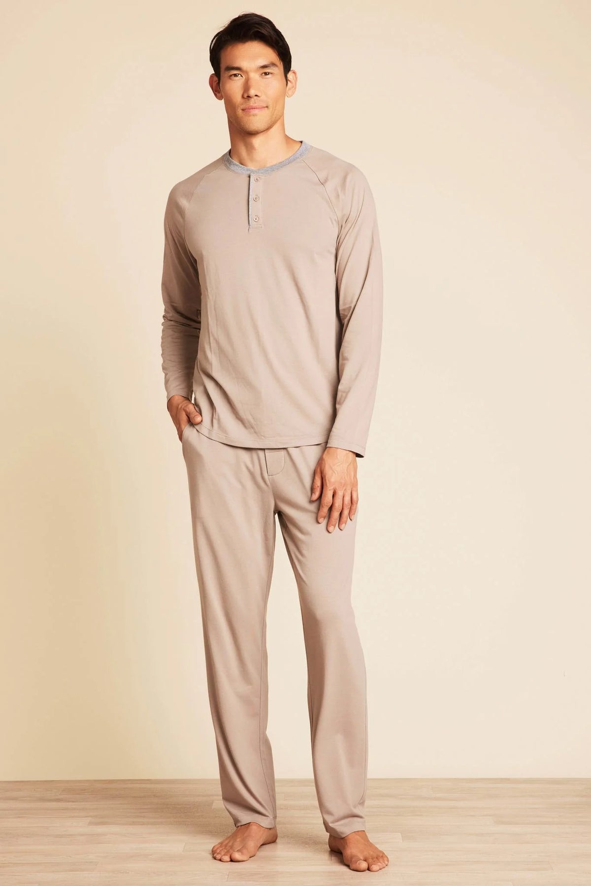 Malibu Collection® Triblend Henley