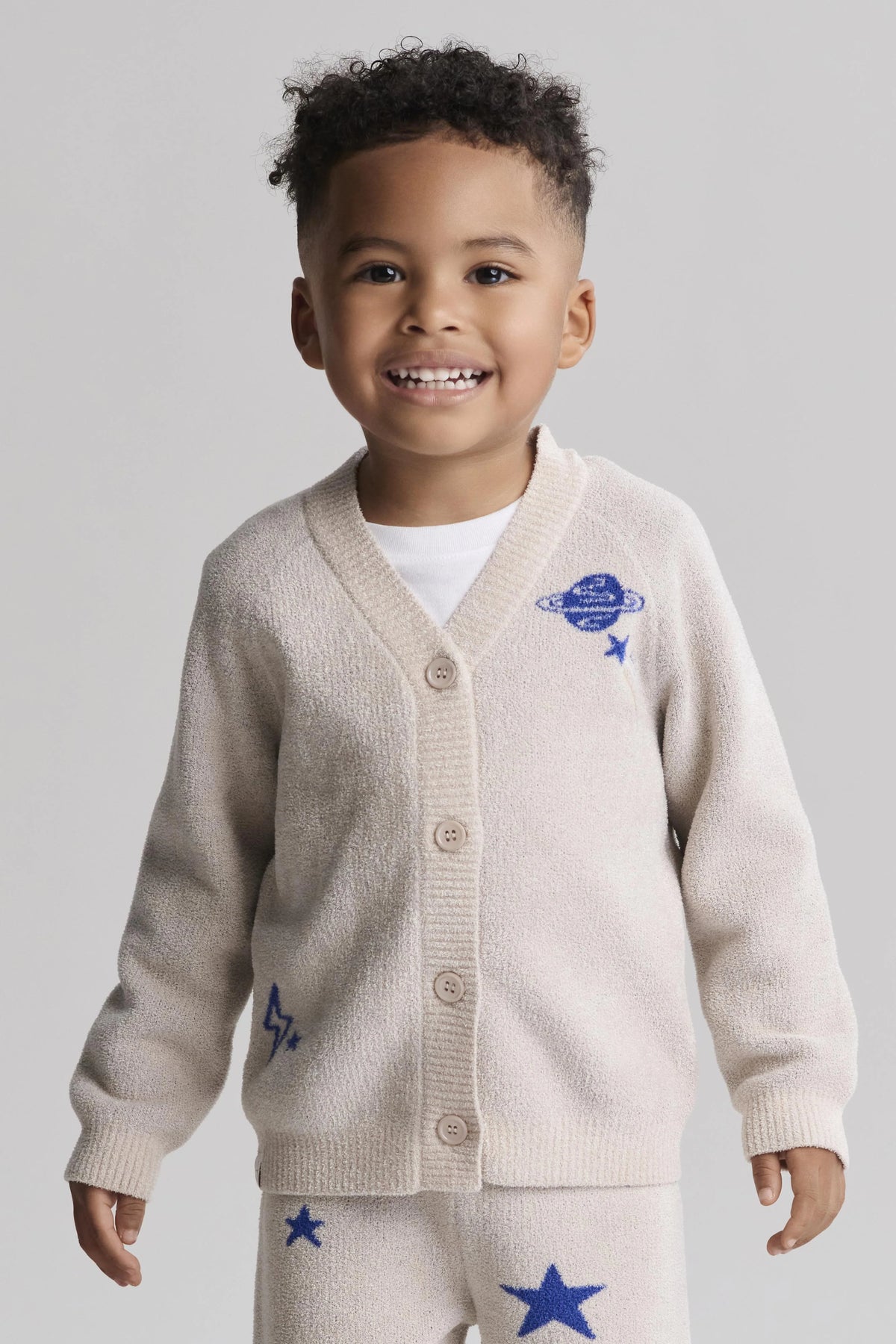 CozyChic Ultra Lite® Toddler Space Adventure Cardigan