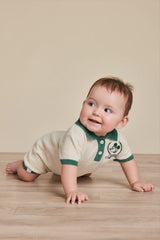 CozyChic Ultra Lite® Baby Disney Mickey Polo Onesie