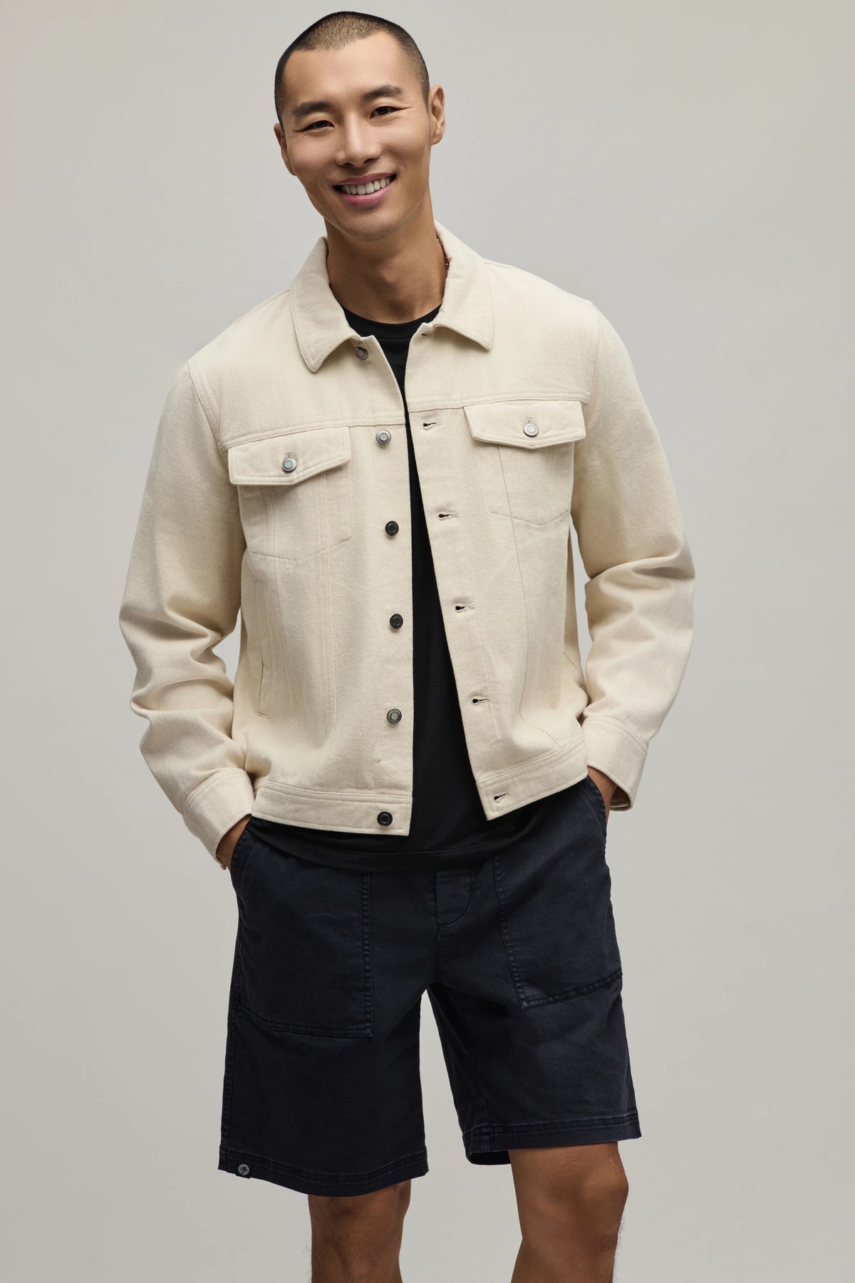 Malibu Collection® Brushed Twill Jacket