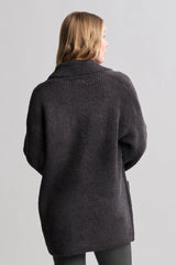 CozyChic® Rib Oversized Notch Collar Blazer
