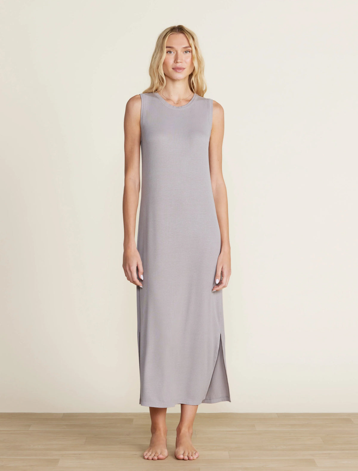 Malibu Collection® Ultra Soft Rib Tank Dress