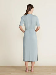 Luxe Milk Jersey® 3/4 Sleeve Wrap Dress