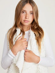 CozyChic® Youth Loop Fringe Cascading Vest