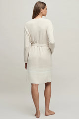 CozyChic Lite® Variegated Stripe Ribbed Robe