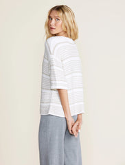 Boucle Striped Pullover