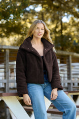 Brushed CozyChic® Puffer Jacket