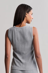 CozyChic Ultra Lite® Cable Knit Tank
