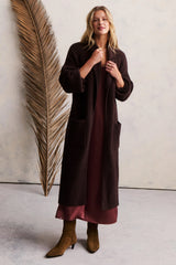 CozyChic® Cotton Rib Long Coat
