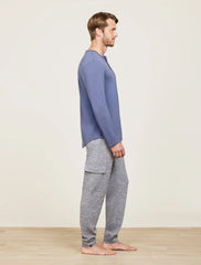 Malibu Collection® Butterchic Long Sleeve Henley
