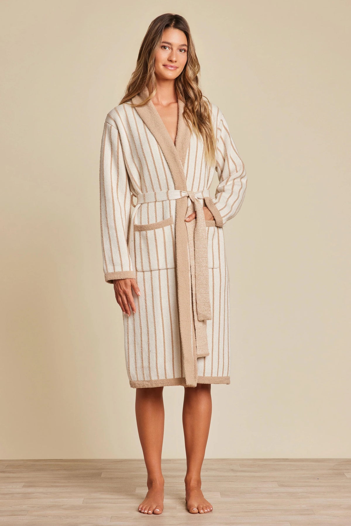 CozyChic® Cotton Pinstripe Robe